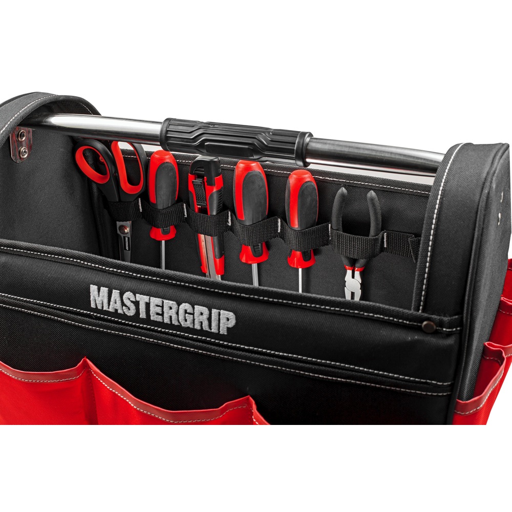 Mastergrip 44 pc Tool Set with Lithium Ion Cordless Drill and Tool Bag